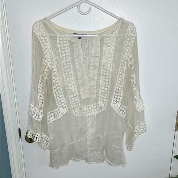 Daniel Rainn Blush Blouse size medium - Picture 2 of 6